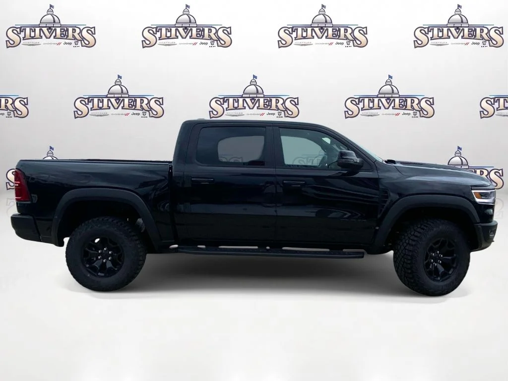 New 2026 Diamond Black Crystal Pearl-Coat Exterior Paint RAM RHO image 6
