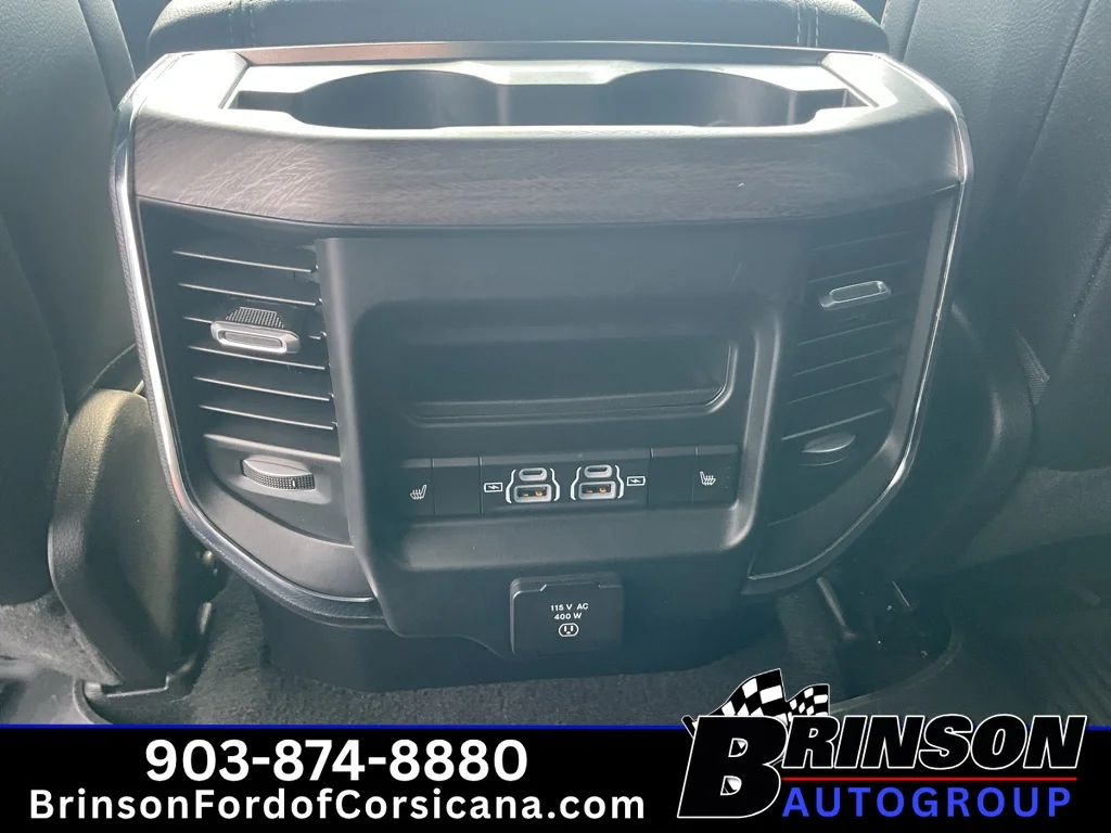 Used 2025 Diamond Black Crystal Pearlcoat Ram Laramie image 17
