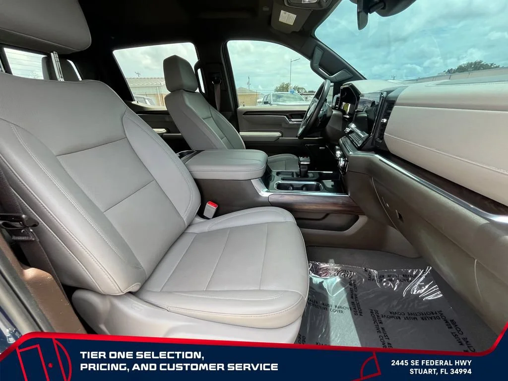 Used 2023 Pacific Blue Metallic GMC SLT image 20