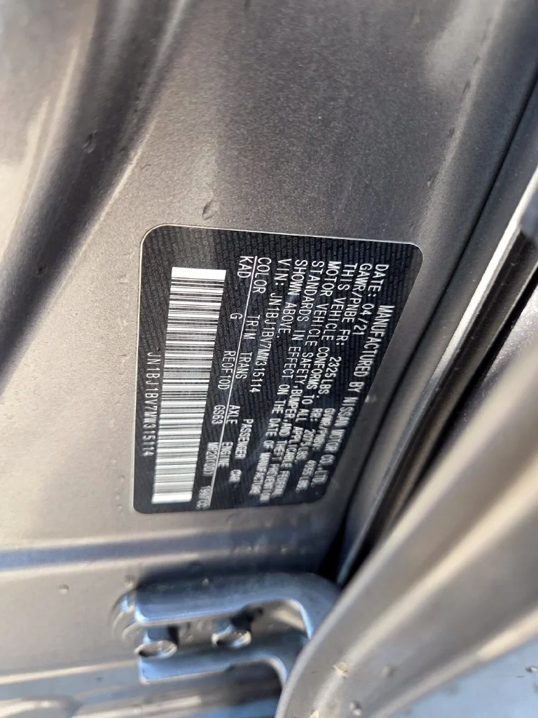 Used 2021 Gray Nissan SV image 32