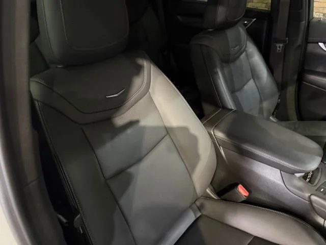 Used 2022 Crystal White Cadillac Sport image 3