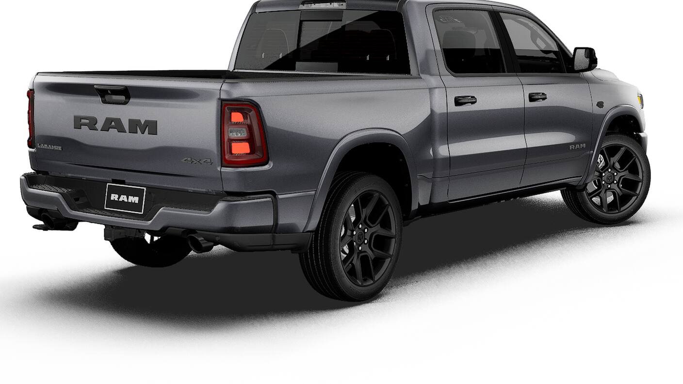 New 2027 Granite Crystal Metallic Clear-Coat Exterior Paint RAM LARAMIE image 2