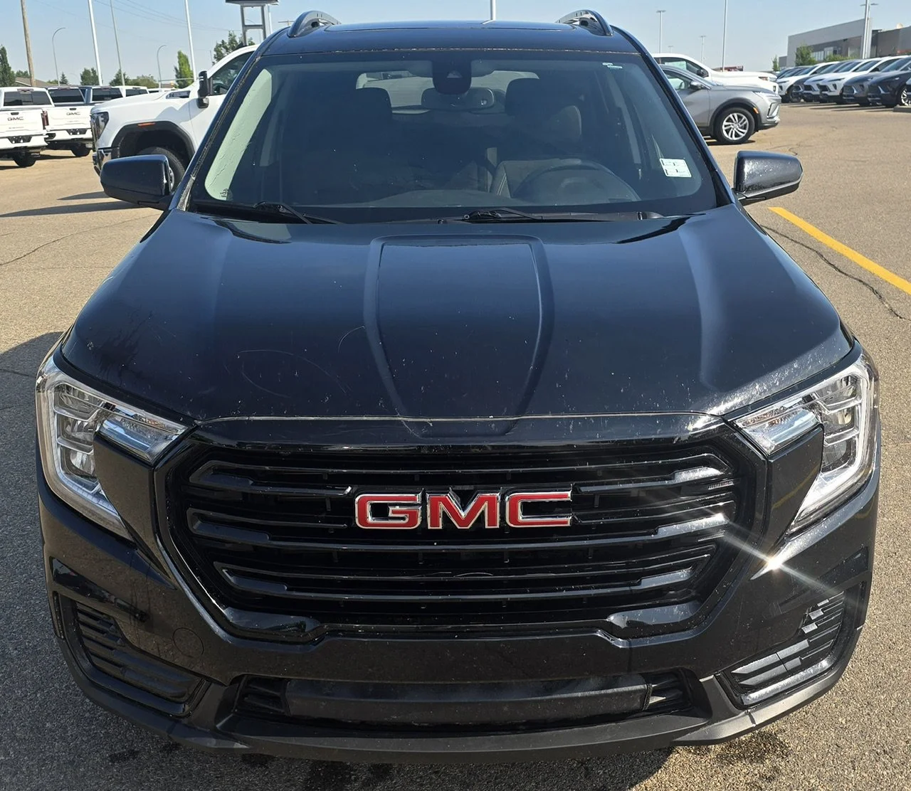 Used 2024 Black GMC SLE AWD image 8