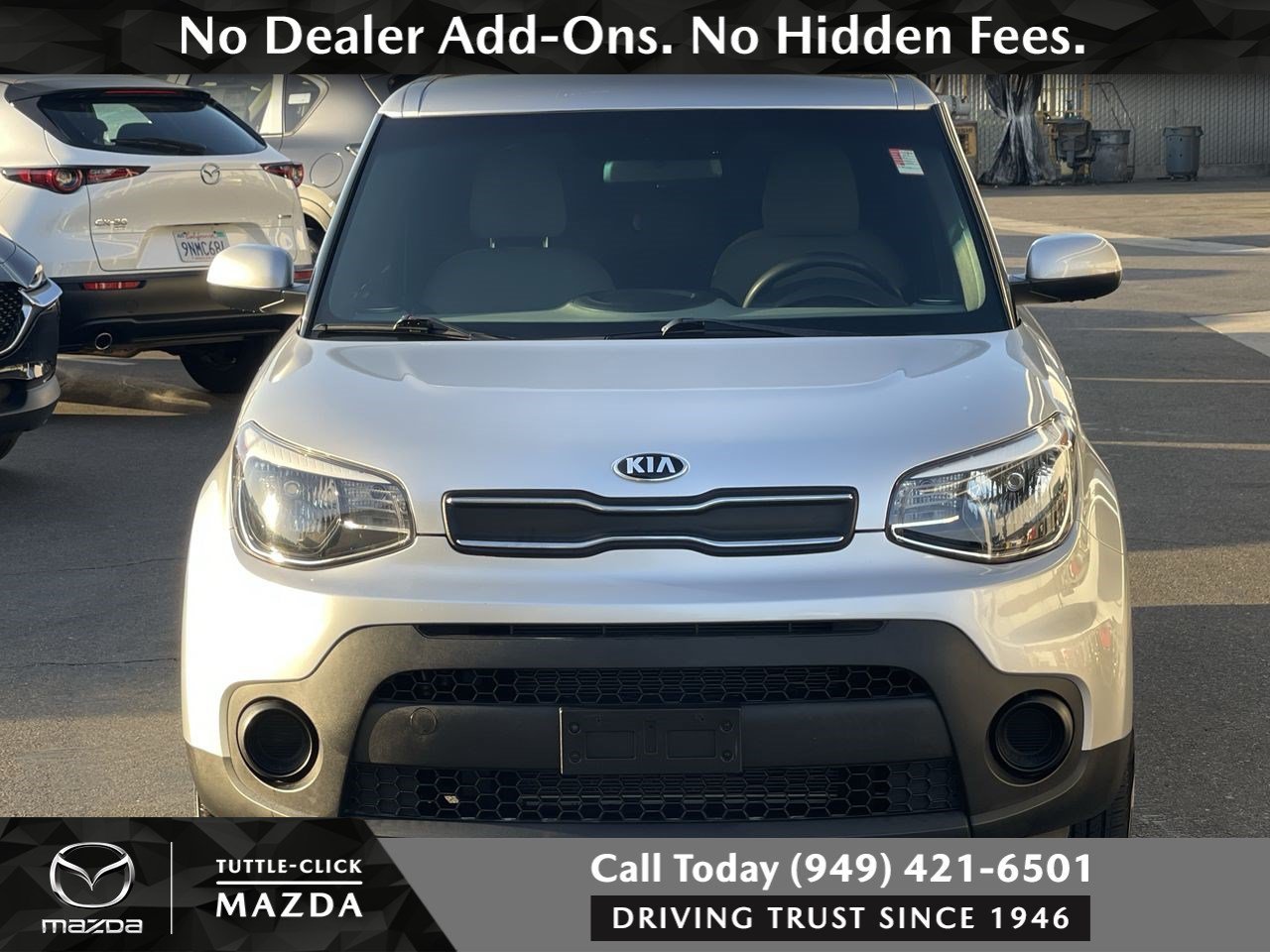 Used 2019 Bright Silver Kia Base image 11