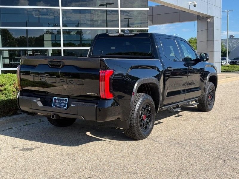 Used 2025 Midnight Black Metallic Toyota TRD Pro image 3