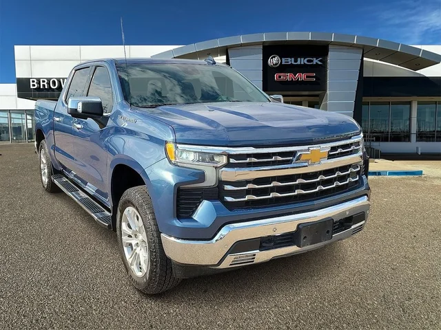Pre-Owned 2024 Chevrolet Silverado 1500 LTZ Four Wheel Drive Crew Cab