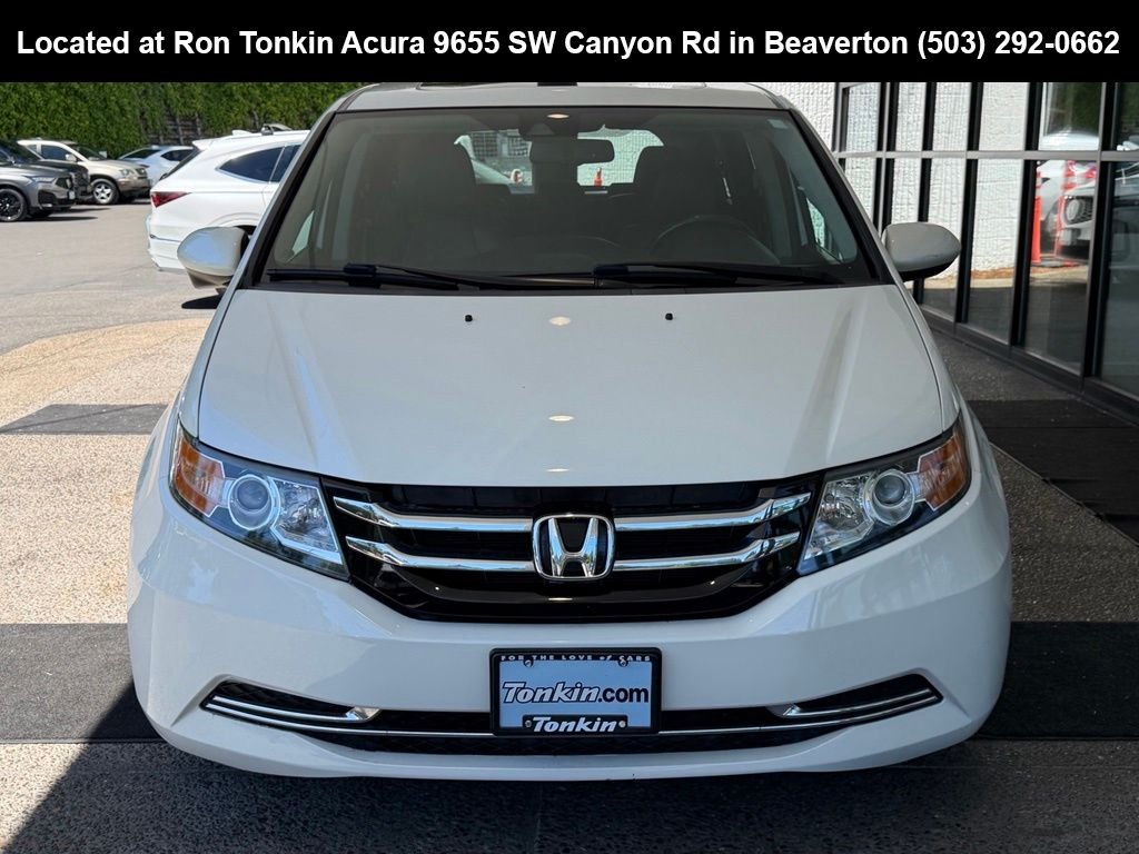 Used 2015 White Diamond Pearl Honda EX-L image 3