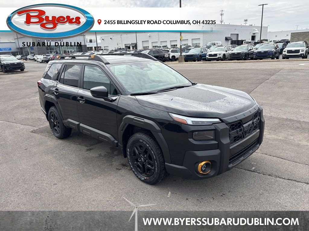 New 2026 CRYSTAL BLACK SILICA Subaru Wilderness image 1