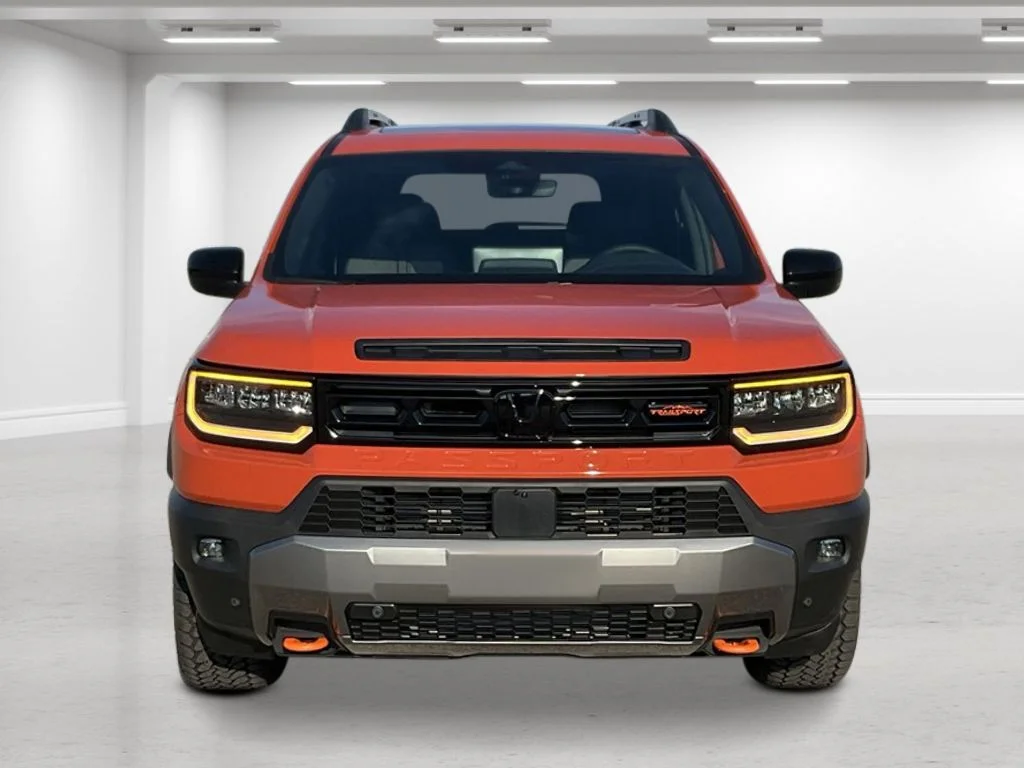 New 2026 Sunset Orange Honda TrailSport Elite Blackout image 9