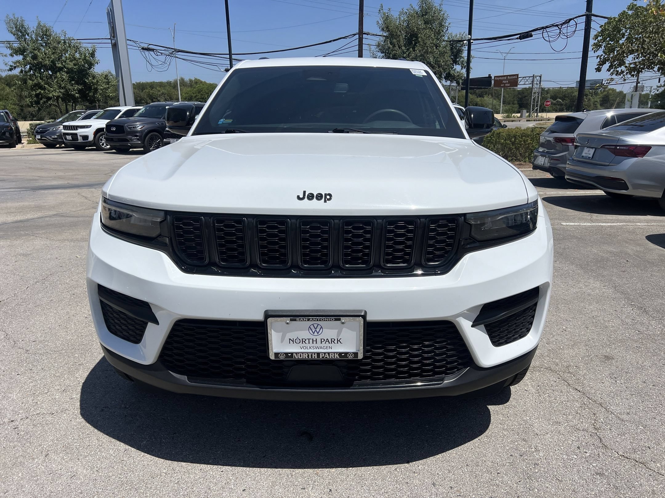 Used 2023 Bright White Clearcoat Jeep Altitude image 2