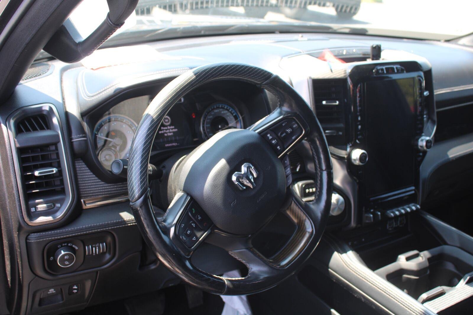 Used 2019 Granite Crystal Metallic Clearcoat Ram Limited image 9