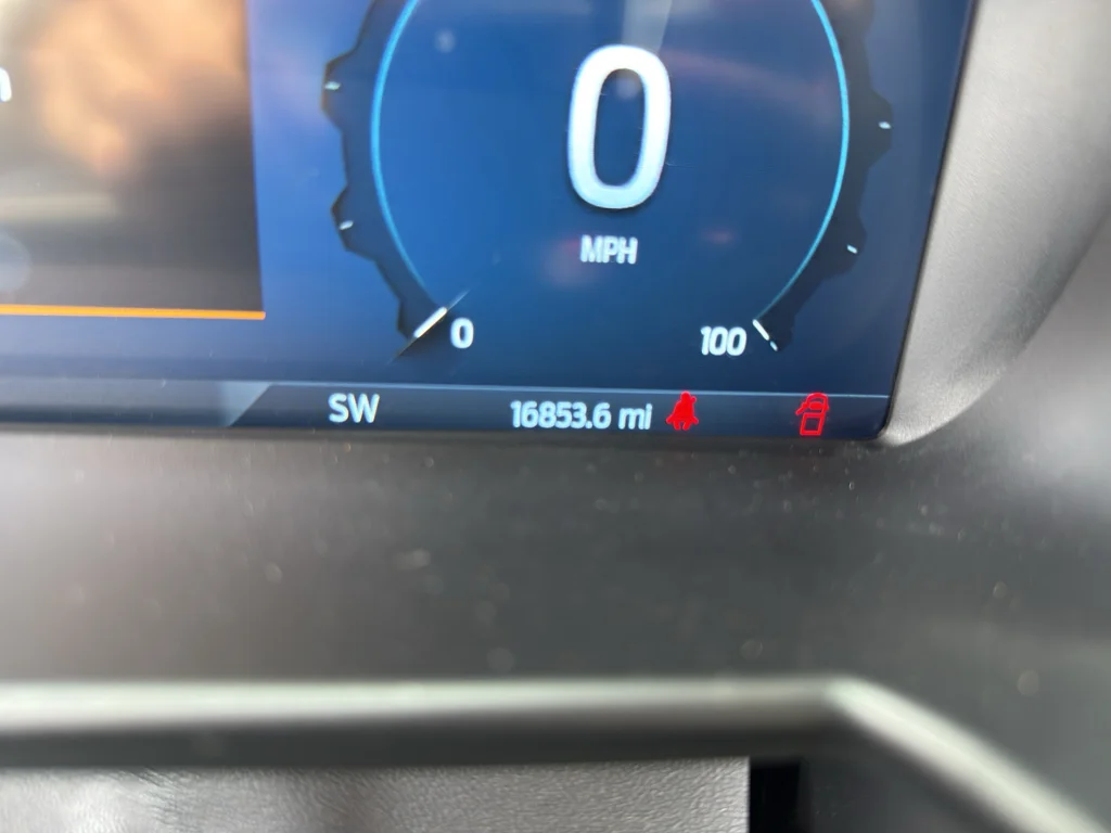 Used 2025 Antimatter Blue Metallic Ford LARIAT image 26