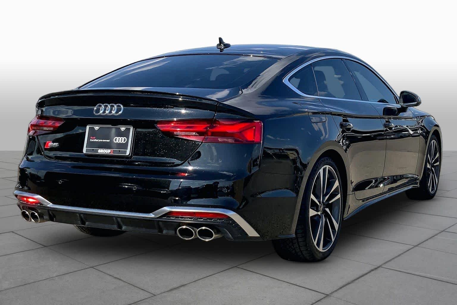 Used 2024 Mythos Black Metallic Audi Premium Plus image 13