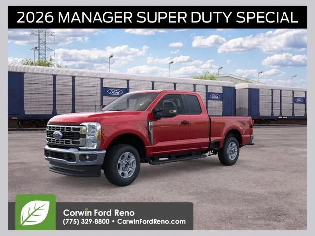 New 2026 Red Ford XLT image 1