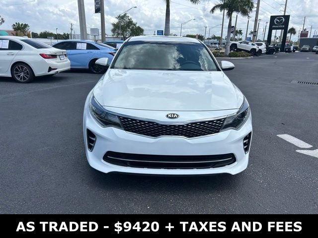 Used 2016 Kia Optima SX with VIN 5XXGW4L27GG077992 for sale in Bradenton, FL