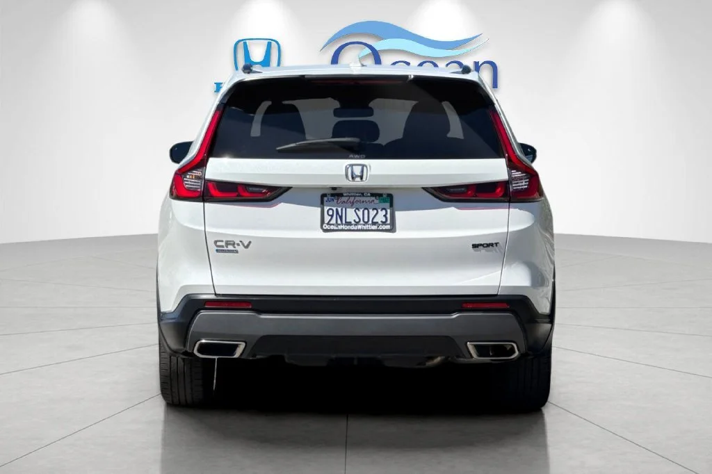 Certified Used 2024 Platinum White Pearl Honda Sport image 5