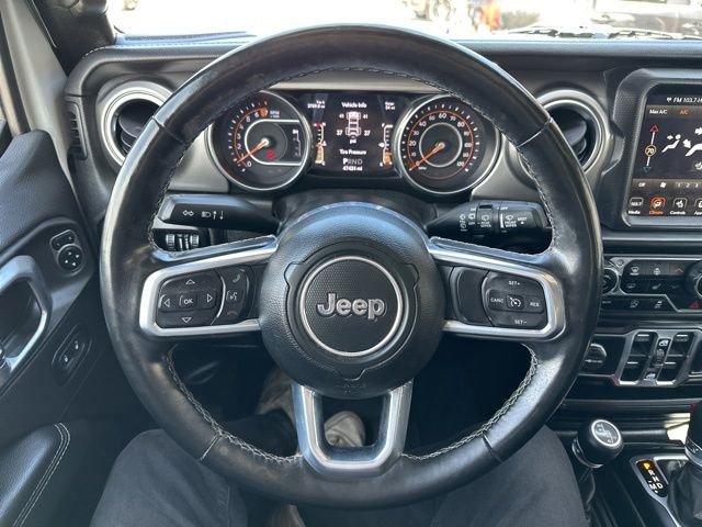Used 2020 White Jeep Unlimited Sahara image 27