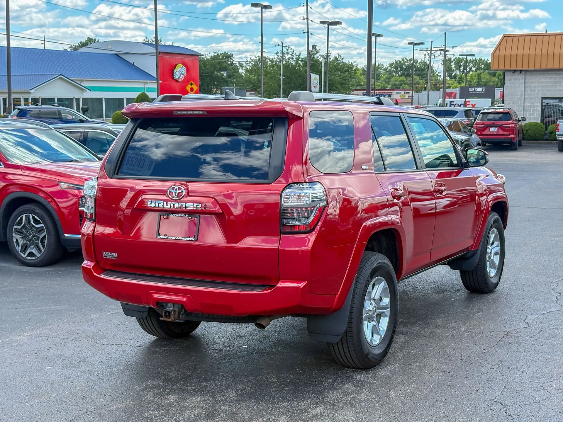Used 2022 Red Toyota SR5 Premium image 8