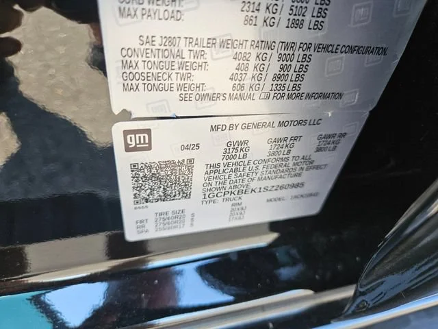 Used 2025 Black Chevrolet Custom image 30