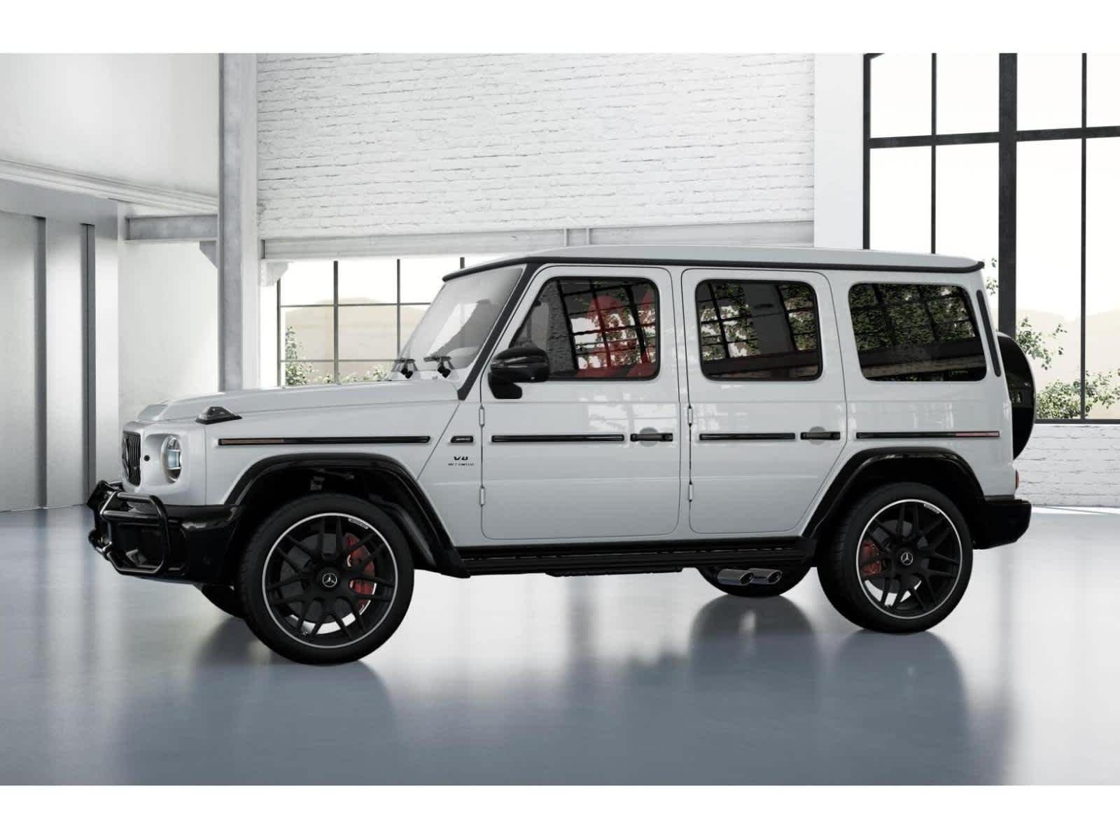 New 2026 MANUFAKTUR Moonlight White Metallic Mercedes-Benz AMG® G 63 SUV image 75