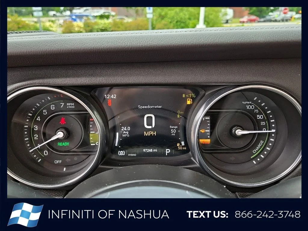 Used 2021 Red Jeep Unlimited Sahara 4xe image 20