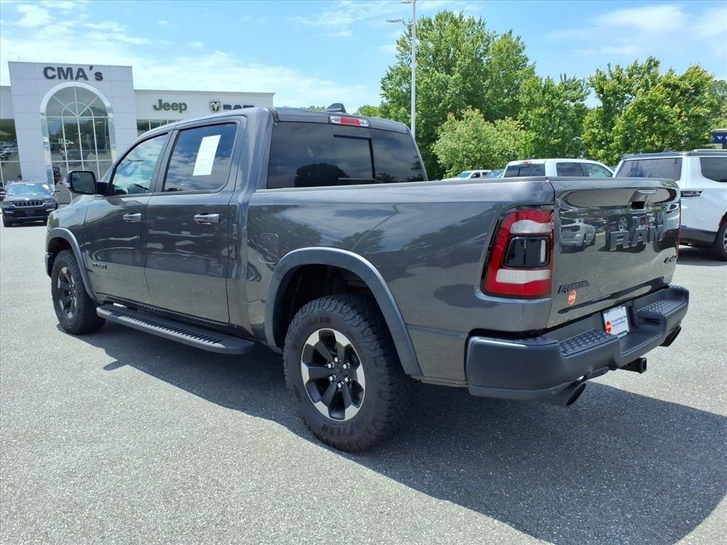 Used 2019 Granite Crystal Metallic Clearcoat Ram Rebel image 6