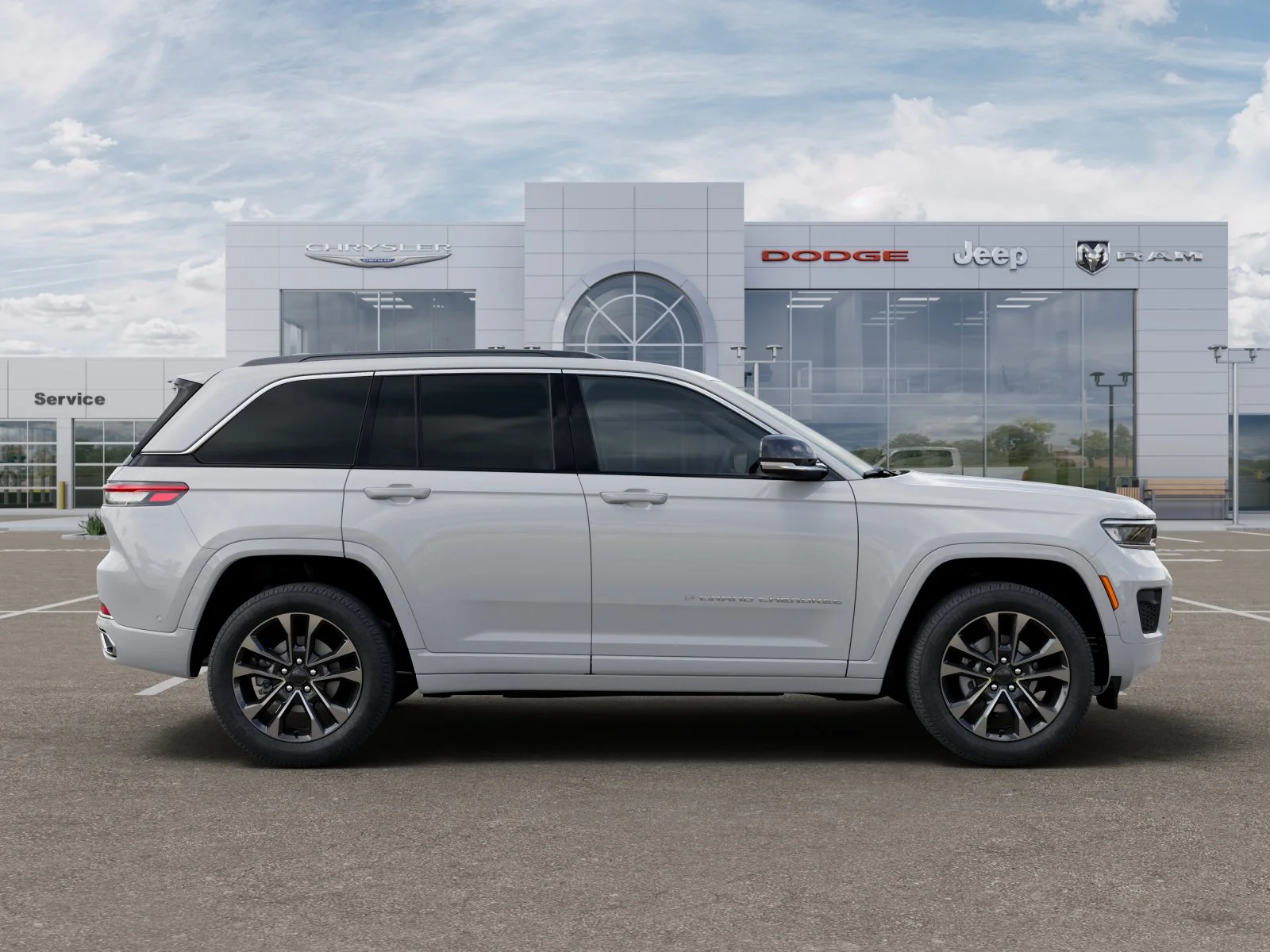 New 2025 Bright White Clear-Coat Exterior Paint Jeep Overland image 31