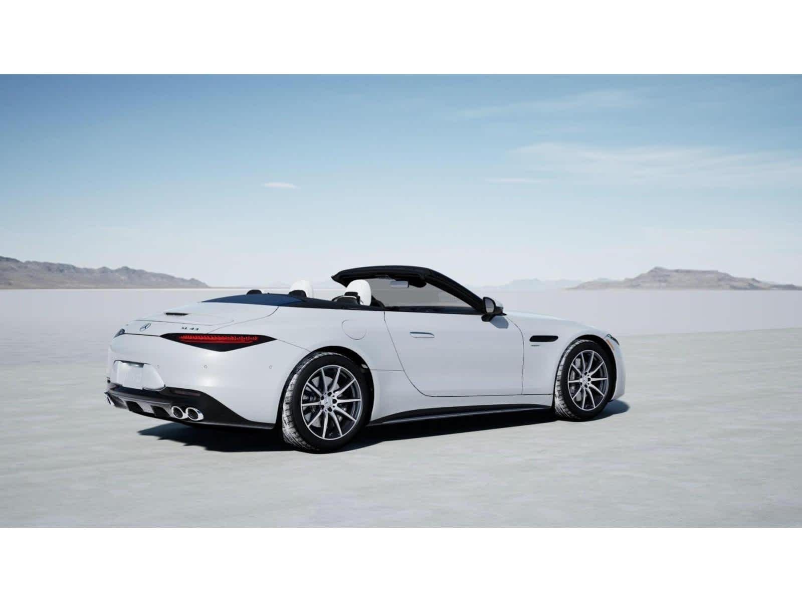 New 2027 MANUFAKTUR Moonlight White Metallic Mercedes-Benz AMG® SL 43 Roadster image 19