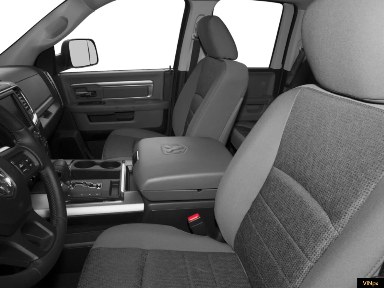 Used 2015 Deep Cherry Red Crystal Pearlcoat RAM Big Horn image 6