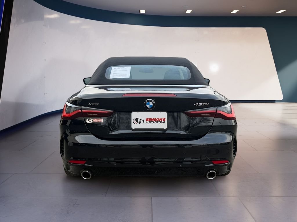 Used 2025 Black BMW 430i xDrive image 4