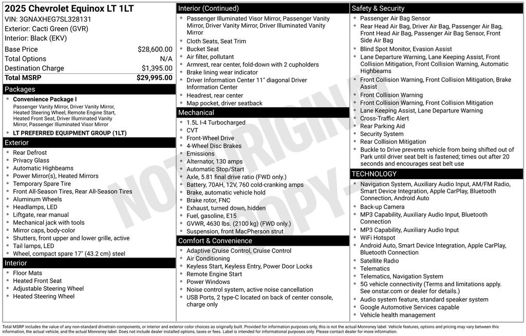 Used 2025 Green Chevrolet LT image 26