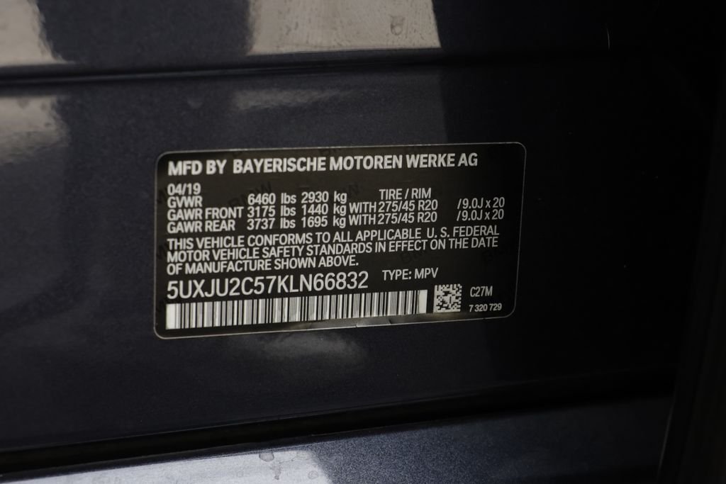 Used 2019 Arctic Gray Metallic BMW xDrive50i image 26