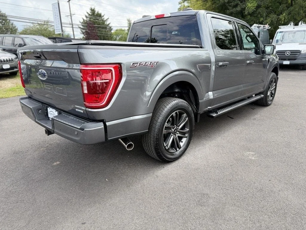 Used 2022 Carbonized Gray Metallic Ford XLT 4WD SuperCrew 5.5