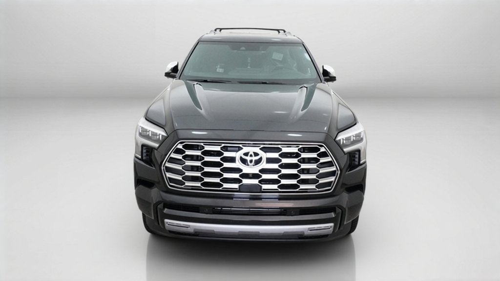 New 2026 Midnight Black Metallic Toyota Capstone image 16