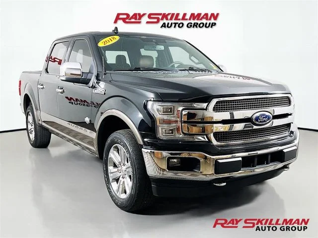 Used 2018 Black Ford King Ranch image 1