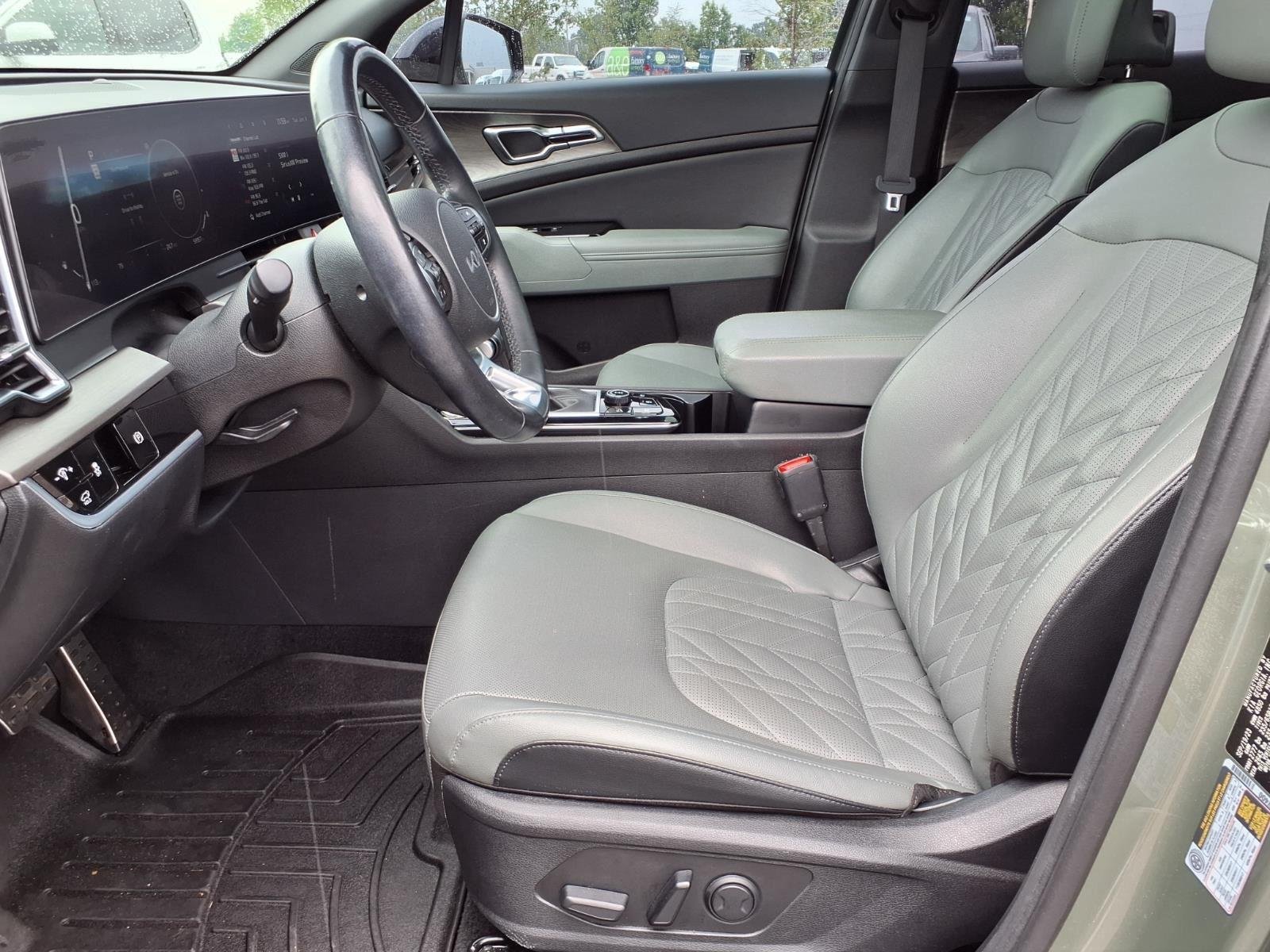 Used 2024 Jungle Green/Ebony Black Roof Kia X-Pro Prestige image 21