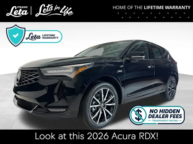New 2026 Acura RDX A-Spec Advance Package
