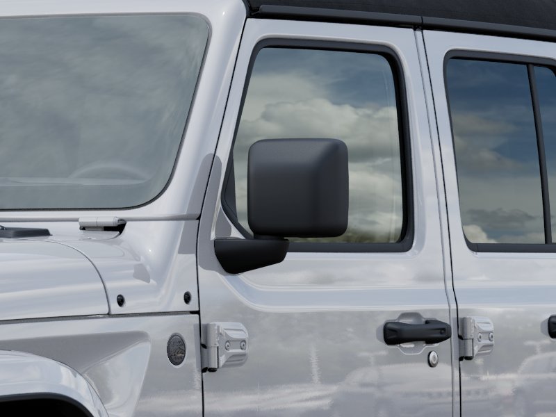 New 2025 Bright White Clear-Coat Exterior Paint Jeep Sahara image 31