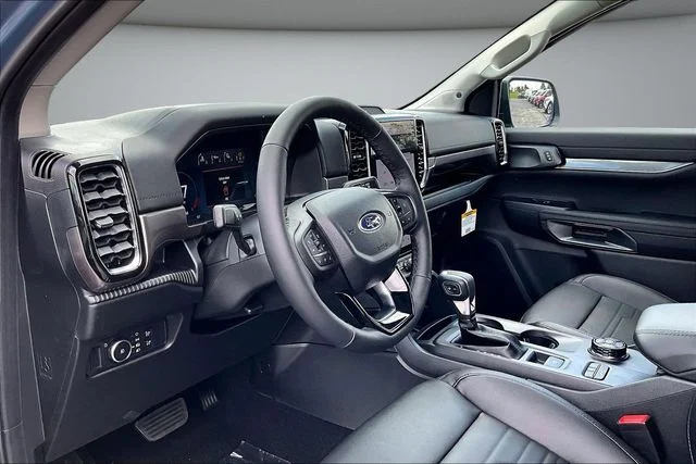 New 2025 Azure Gray Metallic Tri-coat Ford LARIAT® image 7