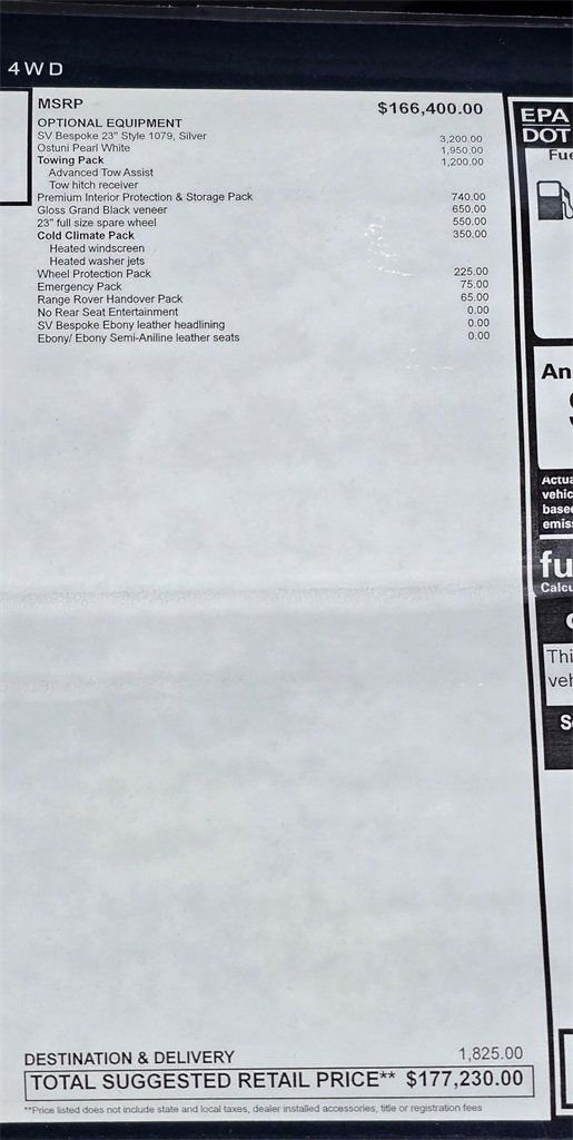 2025 Land Rover Range Rover Autobiography - Photo 33