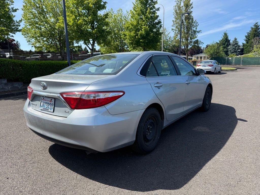 Used 2015 Celestial Silver Metallic Toyota LE image 7