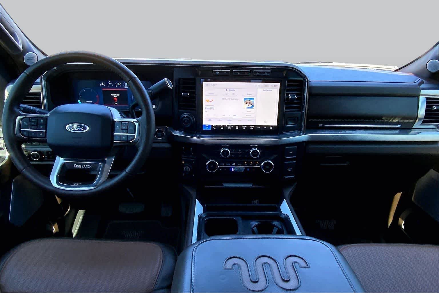 Used 2024 Glacier Gray Metallic Tri-Coat Ford King Ranch image 16