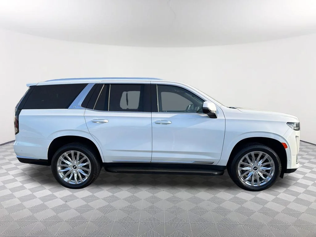 Used 2023 White Cadillac Premium Luxury image 4