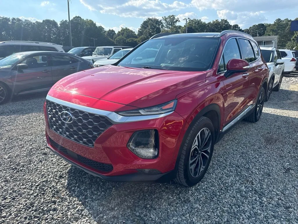 Used 2020 Red Hyundai SEL image 1