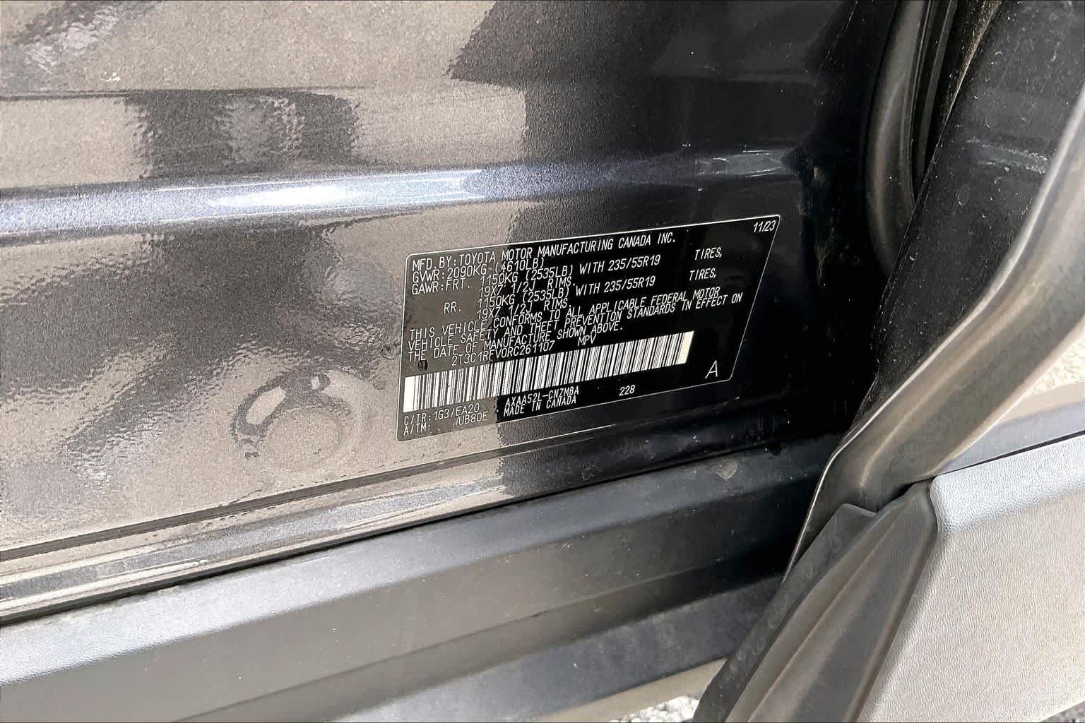 Used 2024 Magnetic Gray Metallic Toyota XLE Premium image 34
