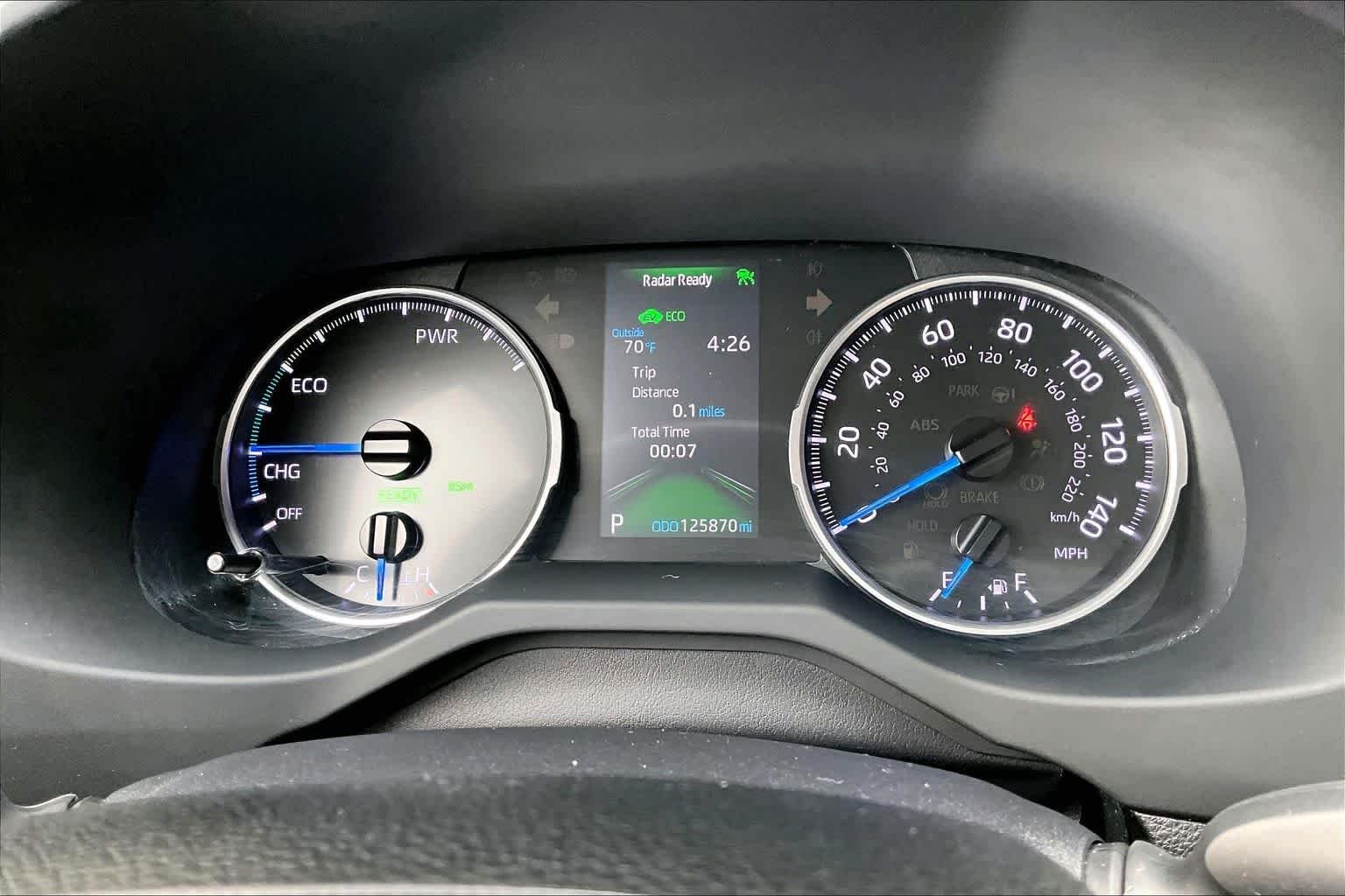 Used 2019 Blue Flame Toyota Hybrid XLE image 25