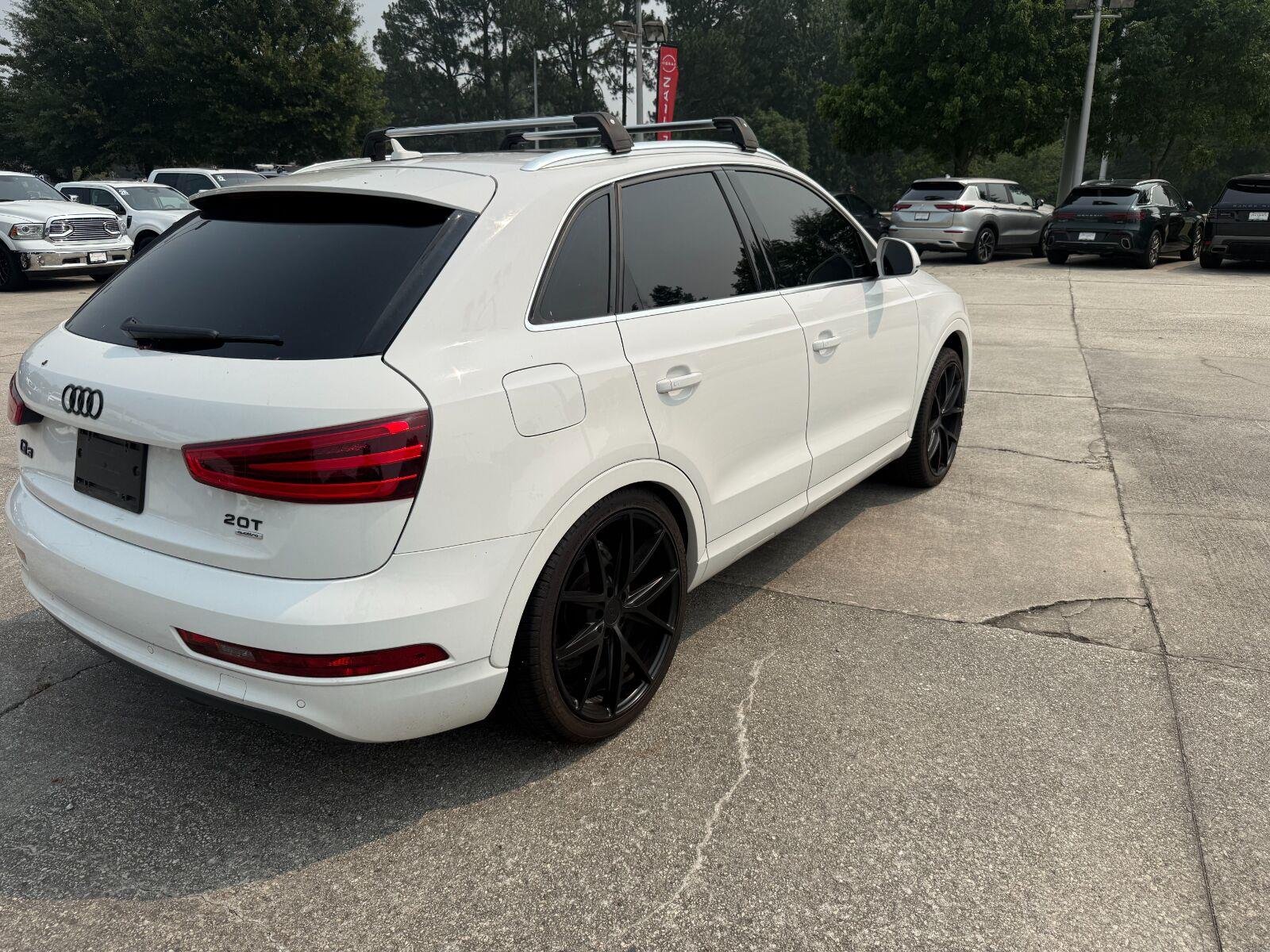 Used 2015 Glacier White Metallic Audi 2.0T Premium Plus image 4