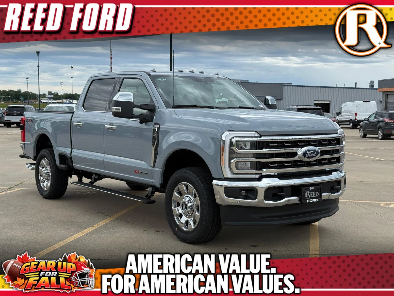 New 2026 Glacier Gray Metallic Tri-Coat Ford F-250® King Ranch® image 1