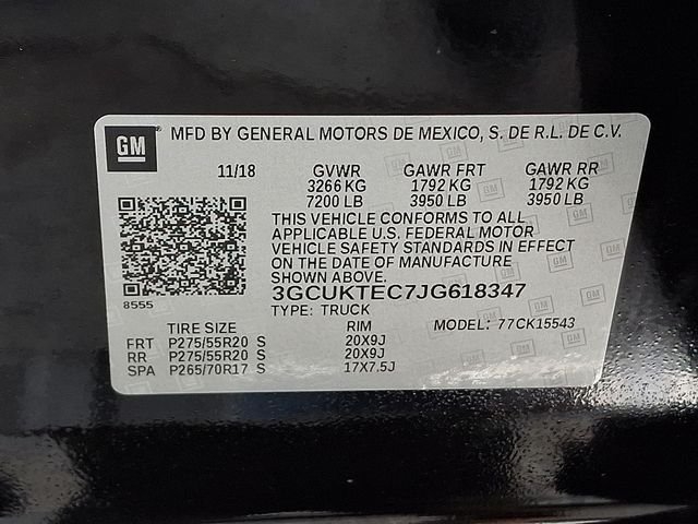 Used 2018 Black Chevrolet High Country image 28