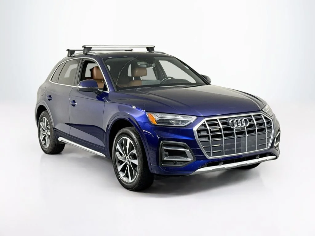 Used 2021 Navarra Blue Metallic Audi 45 Premium Plus image 7